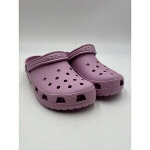 CROCS Classic Size 8 Men's 10 Women's Purple Sandals Shoes New Without Tag